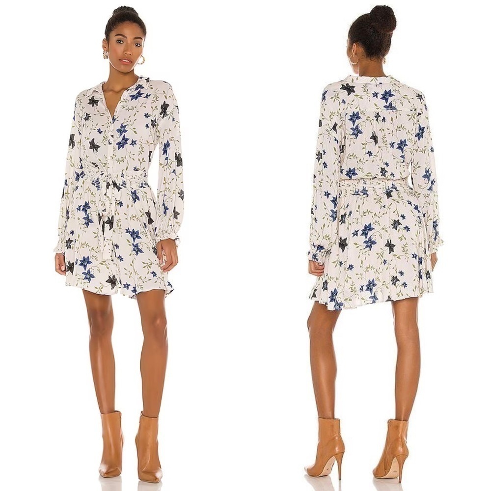 Free people • lighten up mini dress in tea combo